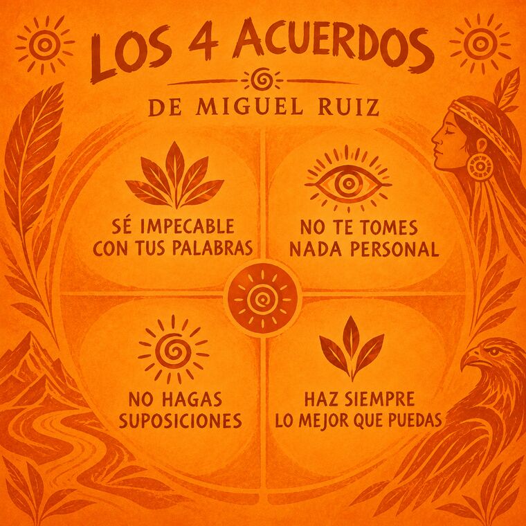 Vive libre: taller sobre los cuatro acuerdos